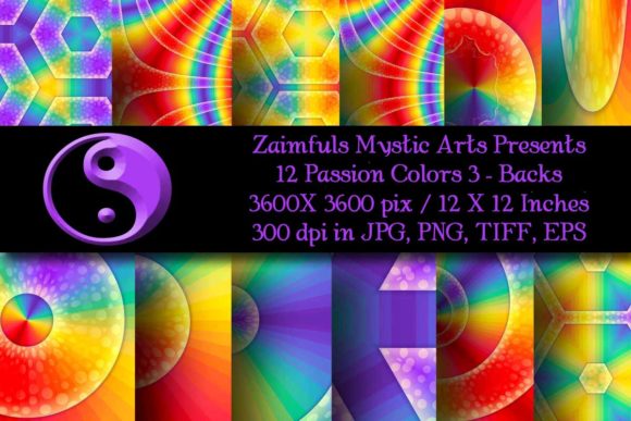 12 Passion Colors Backgrounds #3: Your Next Creative Asset