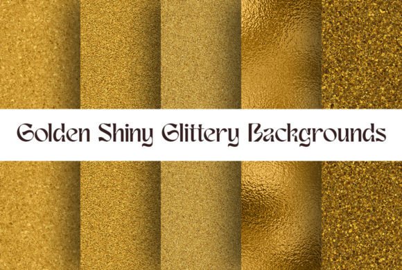 5 Golden Shiny Glittery Backgrounds: Elevate Your Creative Projects