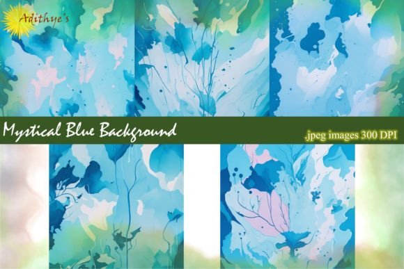 Elevate Your Projects with Mystical Blue Backgrounds