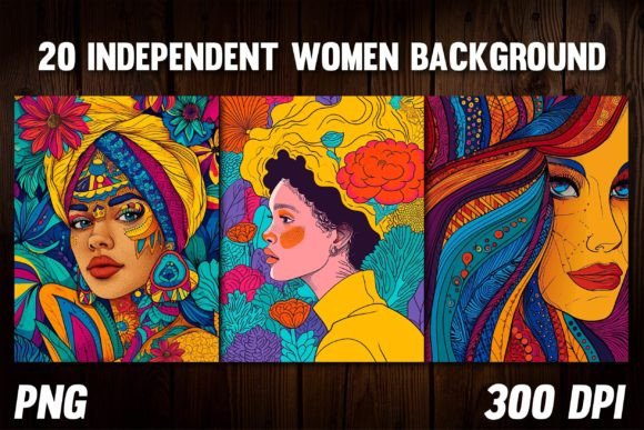 Independent Women Backgrounds: Elevate Your Covers