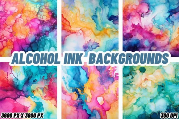 Transform Your Canvas: The Allure of Alcohol Ink Backgrounds